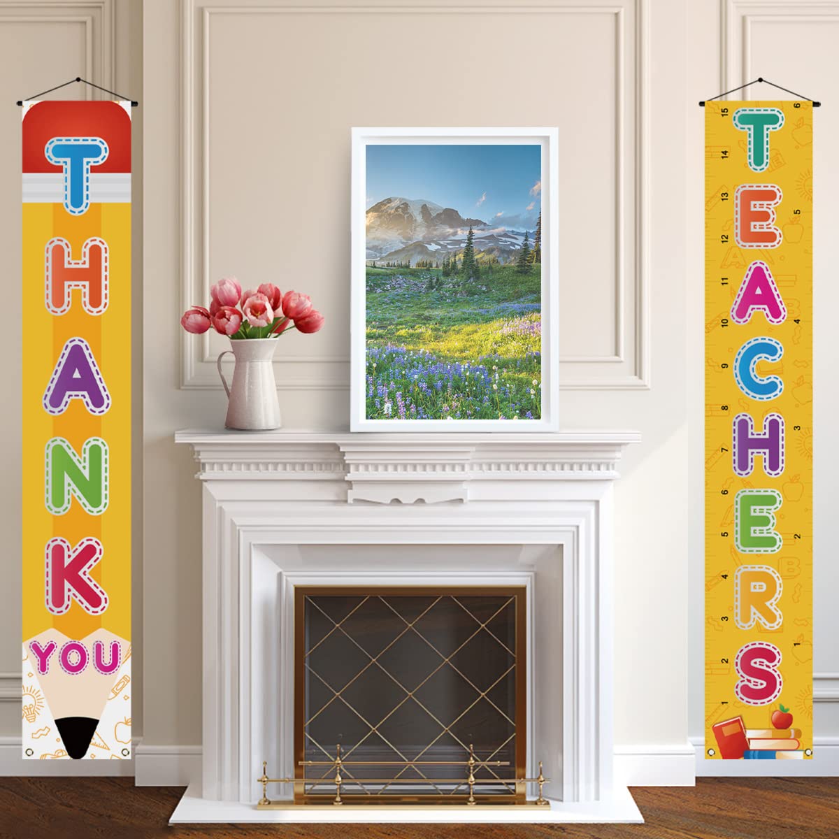 Thank You Teachers Porch Banner Teacher Appreciation