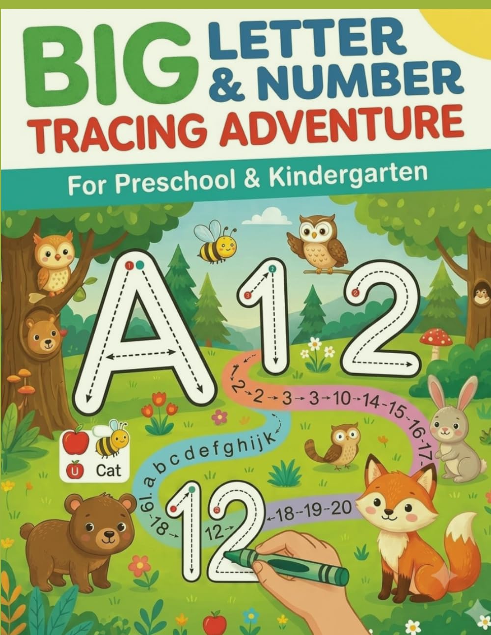 Big letter and number tracing adventure