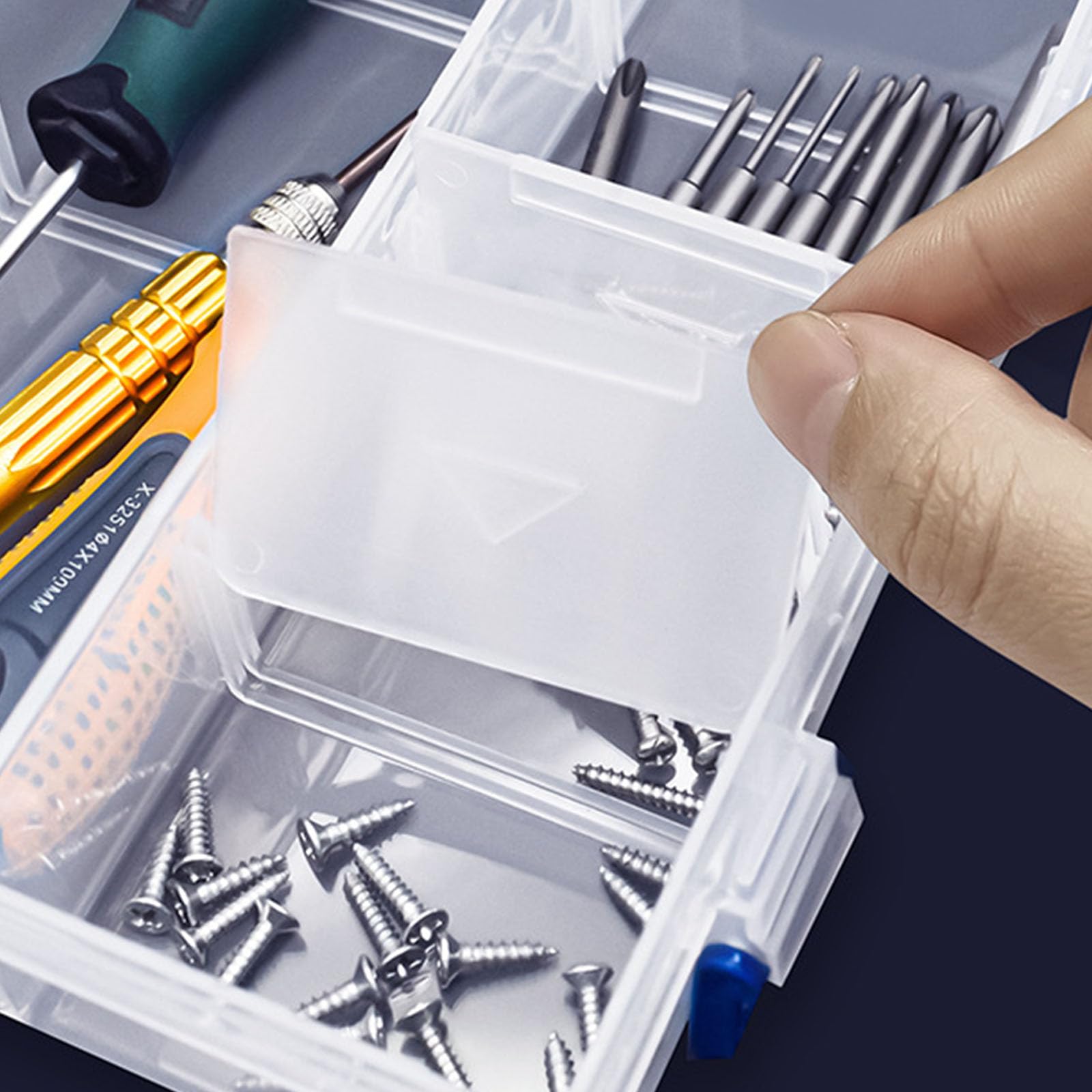 Organizer-Box Mit 36 Fächern & Trennbaren Wänden – Perfekt Für Bastelzeug, Angelzubehör & Mehr
