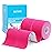 OK TAPE Regular Original Cotton Kinesiology Tape (2 Pack), Elastic Water Resistant Therapeutic Athletic Tape, Latex Free, Injury Recovery, Uncut K Tape 2in16.4ft - Pink