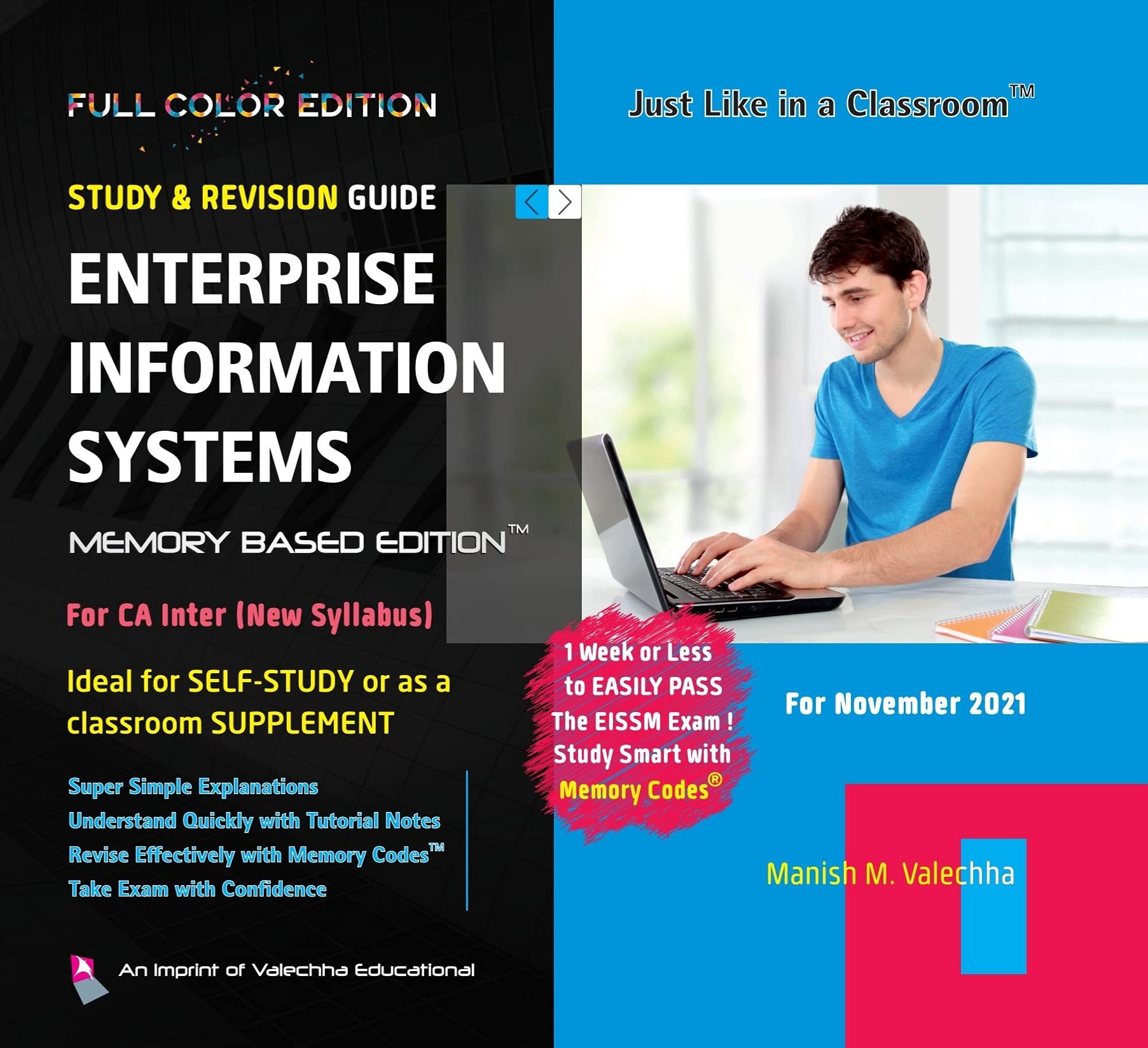 Enterprise Information Systems EIS For CA Inter New Syllabus Study Smart With Memory Codes - 2022/edition