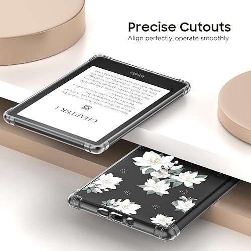 Miniatura 127 de MoKo Funda para Kindle Paperwhite de 6.8" (11ª generación-2021) y Kindle Paperwhite Signature Edition, ultra transparente, suave, flexible