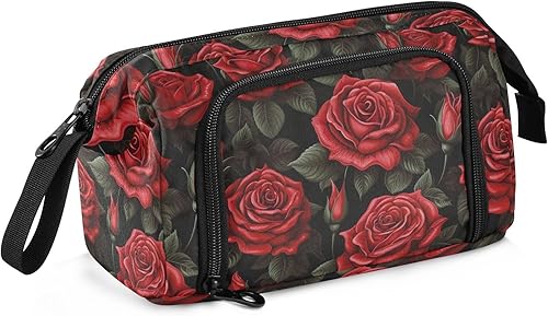 Miniatura 14 de Summer Beach Seashell Starfish - Estuches grandes para lápices con cremallera, estuche para lápices, caja de bolígrafos grandes para adultos, niñas,