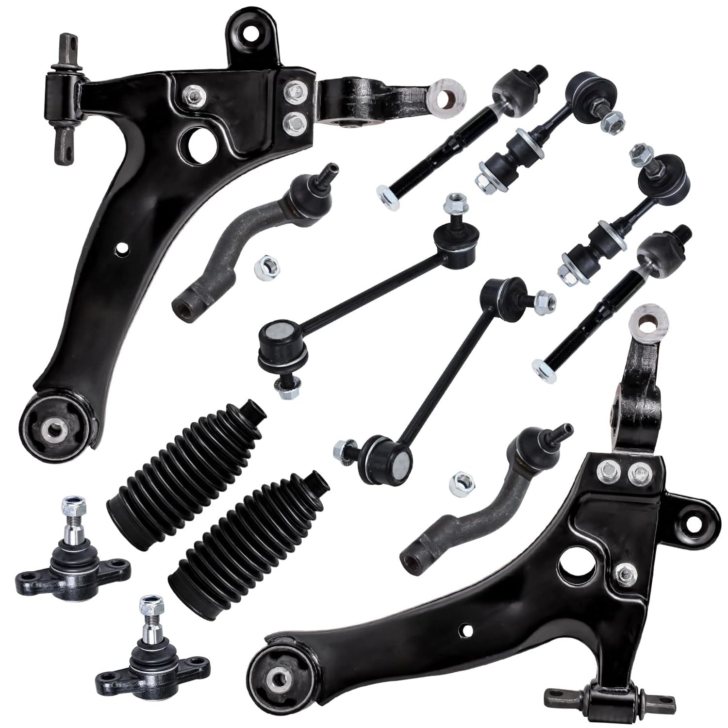 Detroit Axle - 14pc Front End Kit for 2001-2005 Kia Optima 2001-2006