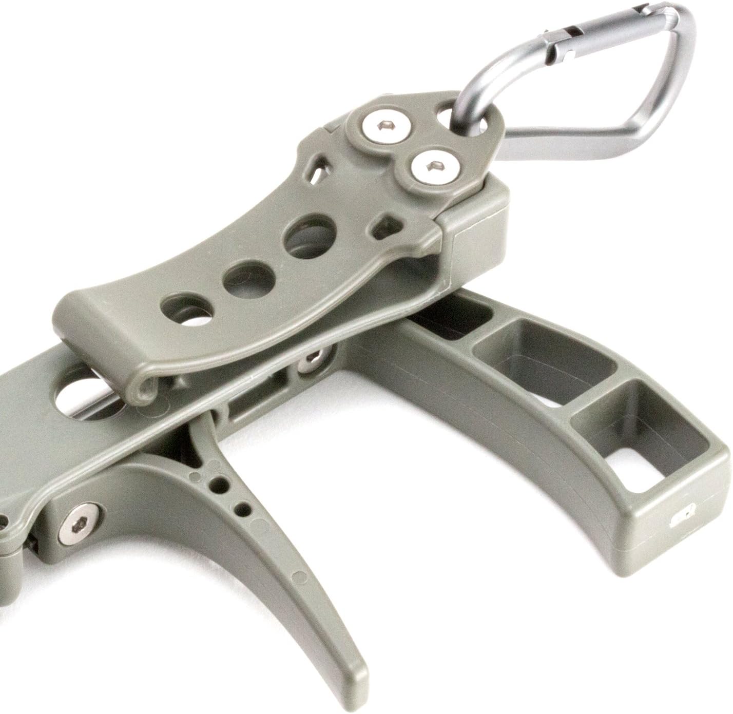 第一精工 フィッシングプライヤー ガンプライヤー+ホルスター ブラック フックリリーサー 釣り用プライヤー 針外しプライヤー