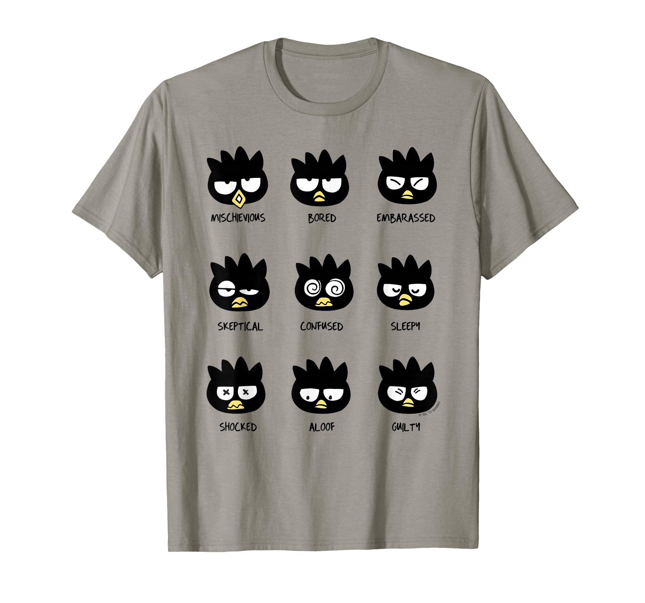 - Badtz - Maru Different Moods Tee T-Shirt