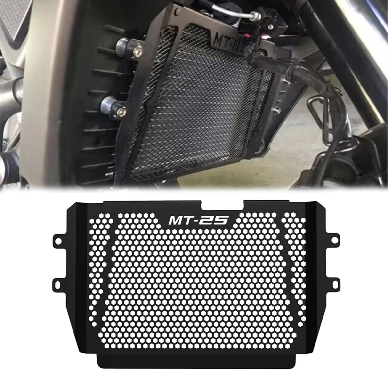 ヴォーグ　YAMAHA MT-25／3専用ラジエターコアガード Amazon | FOR 2025 MT-03 MT-25 MT03 MT25 2022-2024 オートバイ