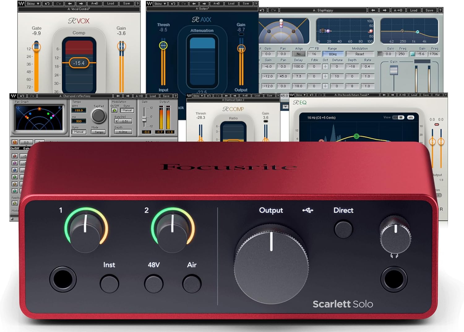 AudioDeluxe Focusrite Scarlett Solo (4th Gen) USB Audio Interface