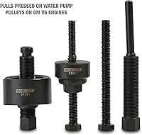 Vista 4 de OEMTOOLS Kit de extractor e instalador de polea de dirección asistida, remueve e instala poleas de bomba de dirección asistida en la mayoría