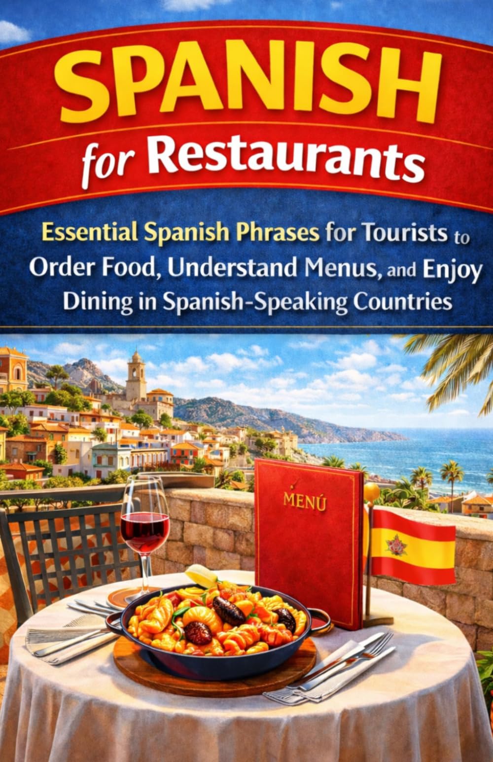 Spanish for Restaurants: Essential Spanish Phrases for Tourists to Order Food, Understand Menus, and Enjoy Dining in Spanish-Speaking Countries