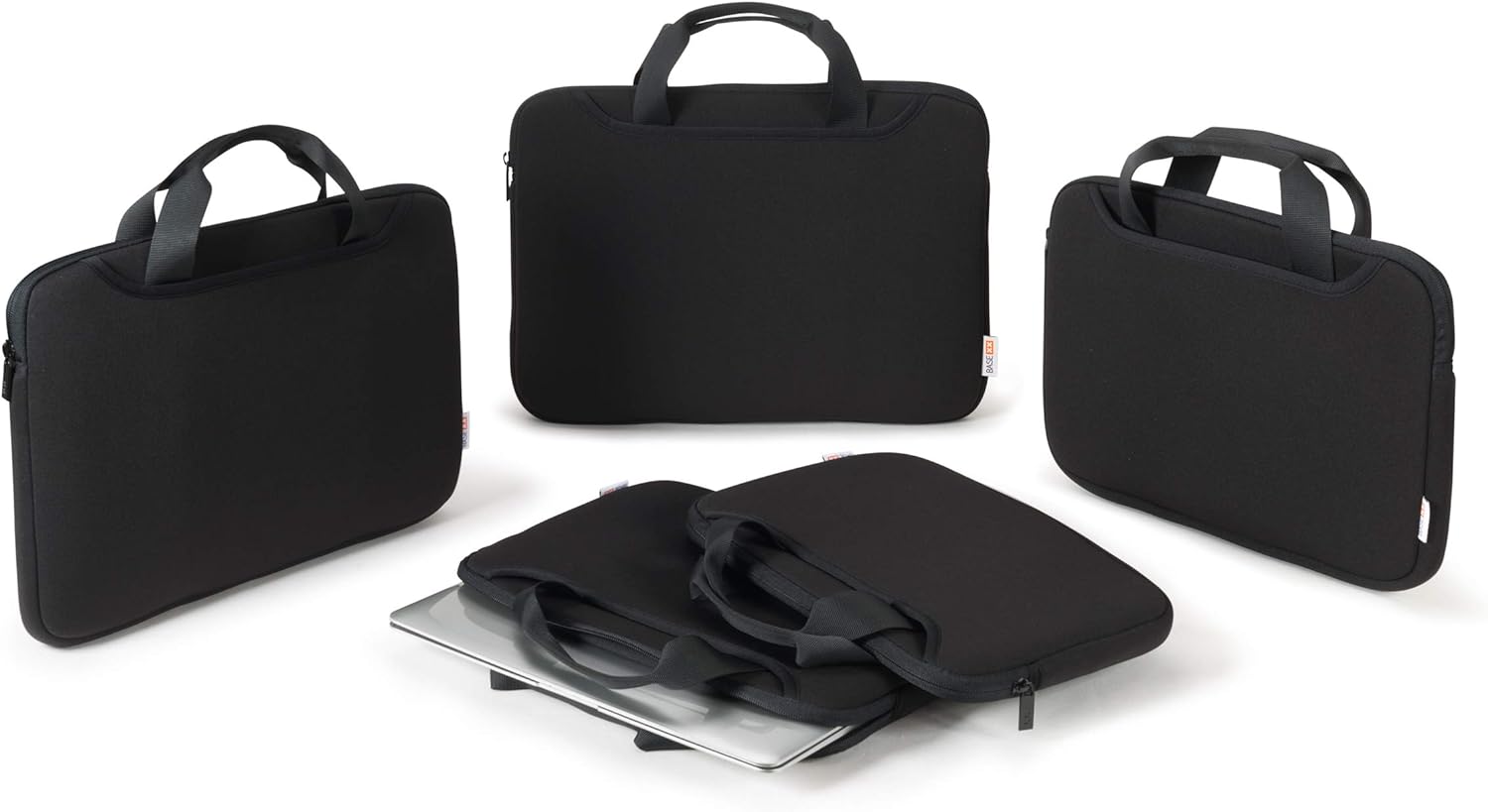 Laptop Sleeve Plus 10” - 11.6” – Laptop case in Robust PU Foam Protection, Black