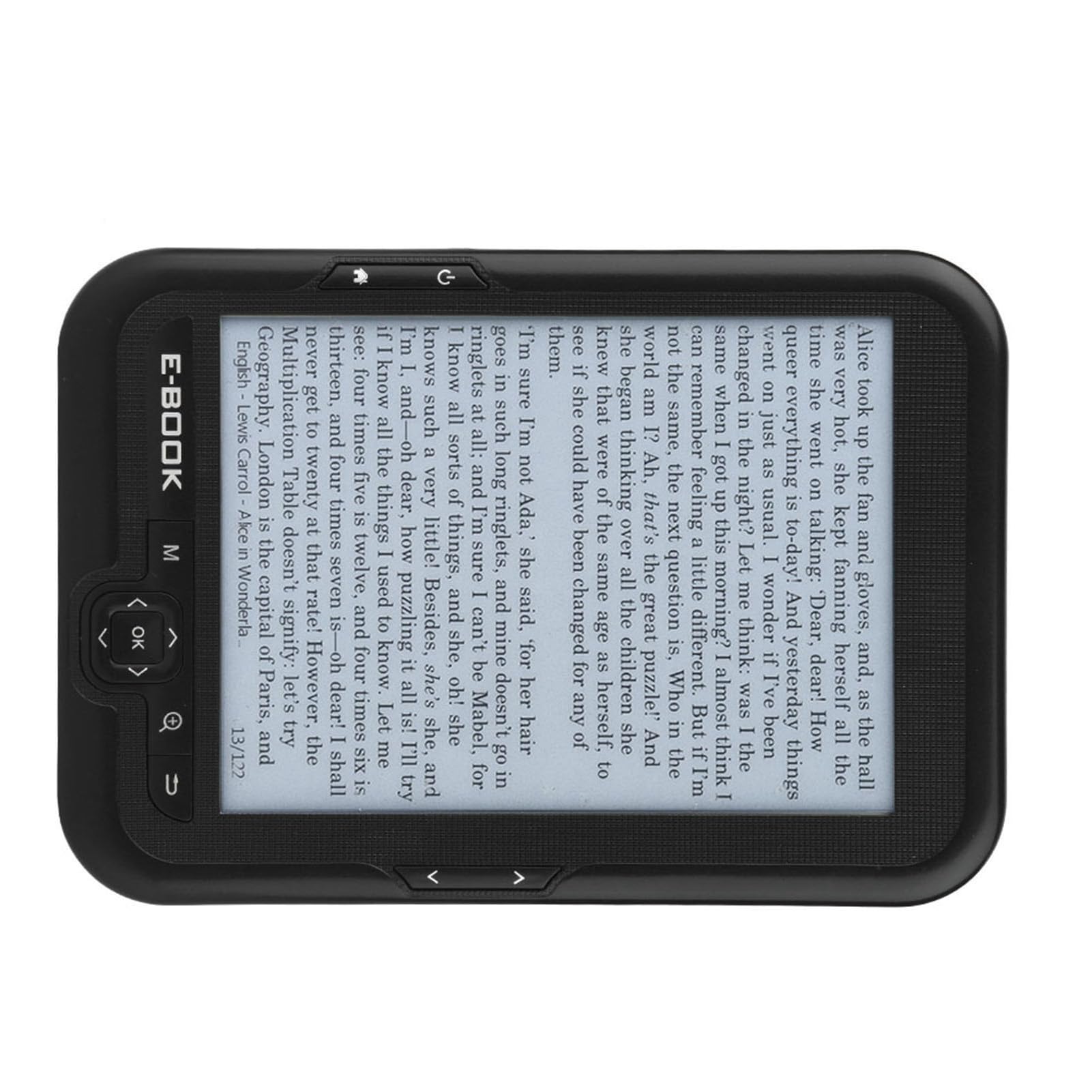 Lettore EBOOK 6" 16GB 300DPI Copertina Blu Facile Lettura Sempre e Ovunque (8G)