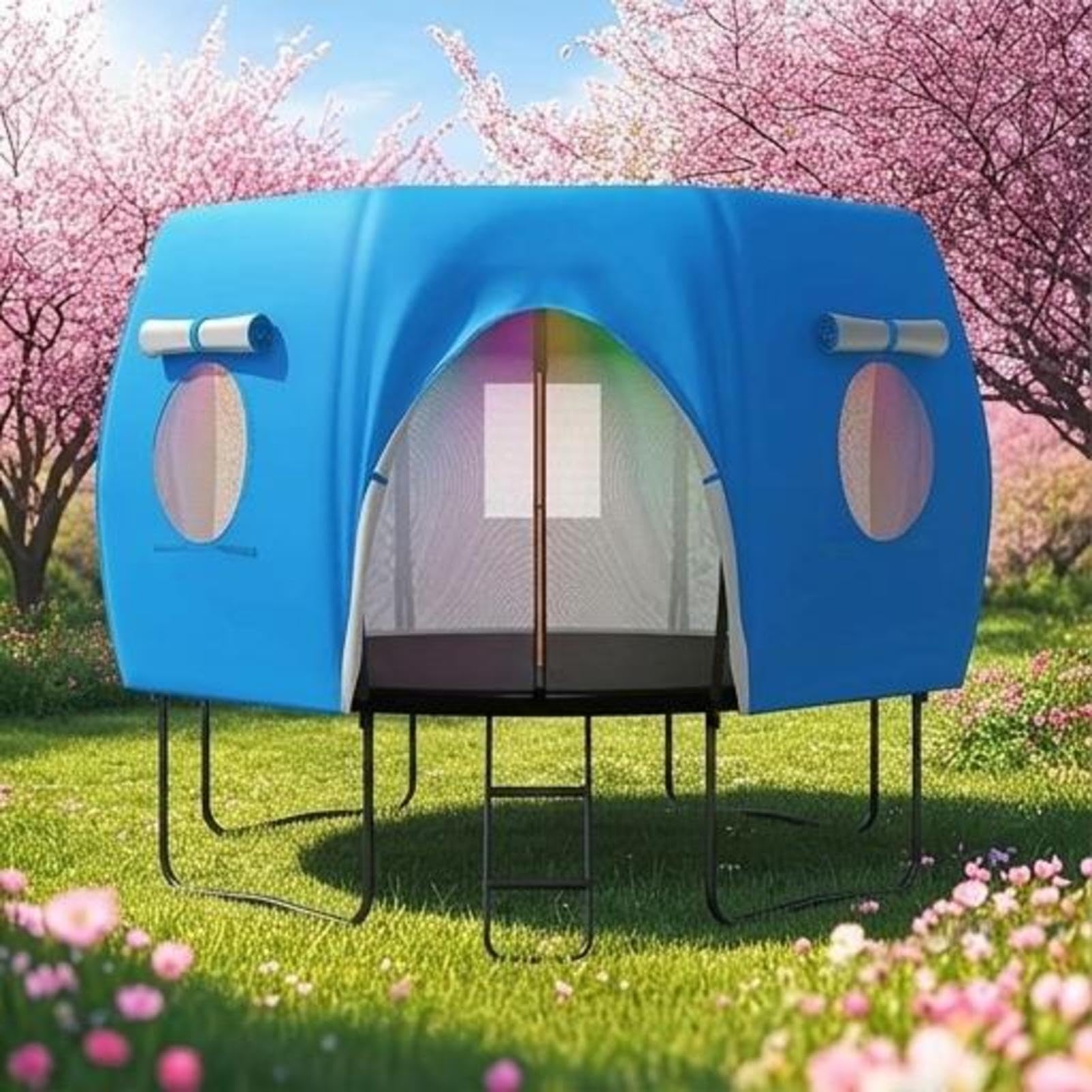 Trampoline Tent Cover Awning Sunblock Tent Protector