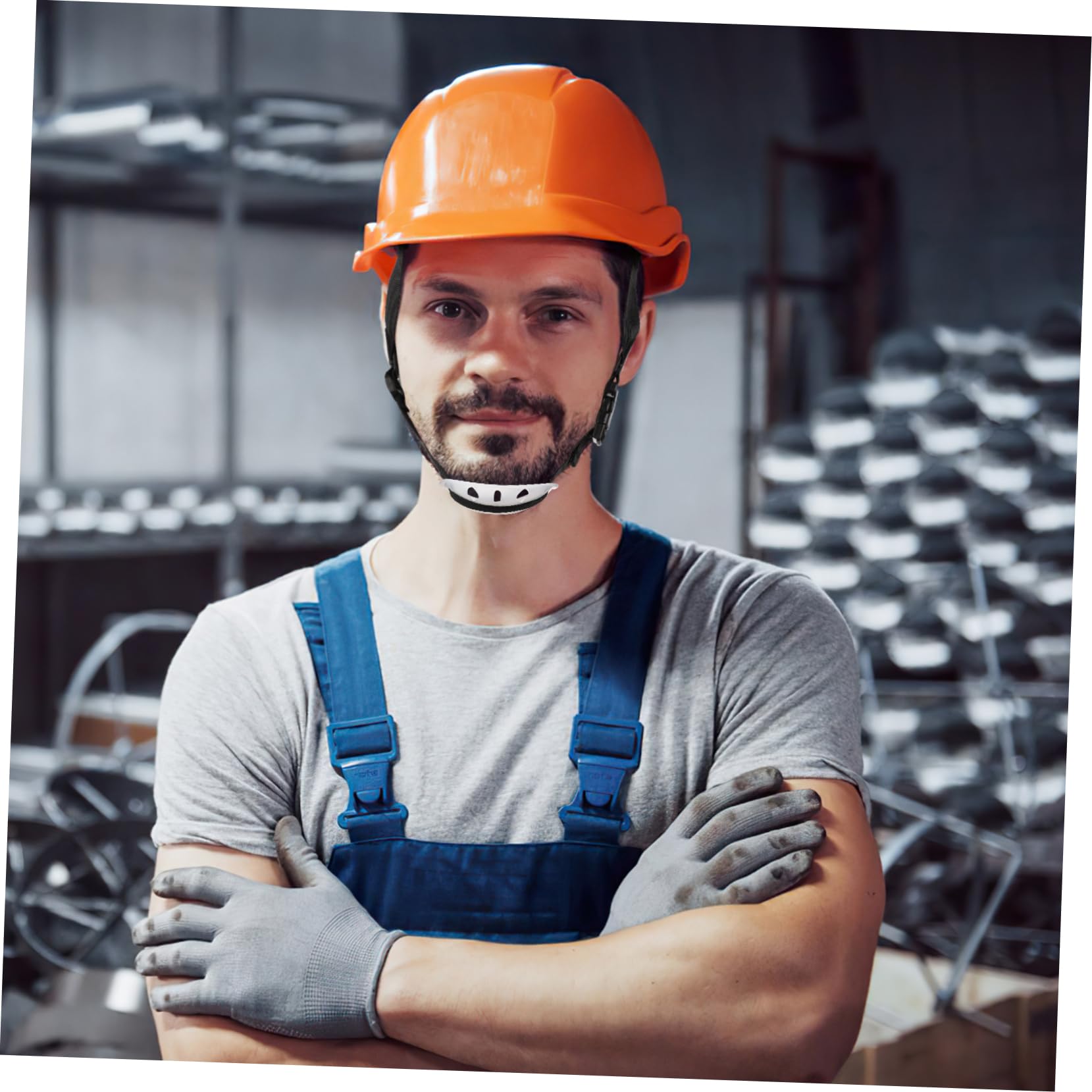 10 Set Sottogola Del Casco Elasticizzato Fascia Per Casco Di Sicurezza Sottogola Per Elmetto Universale Sottogola Imbottito Sostituzione Poliestere Nero Colore Casuale 2 Pezzi*10