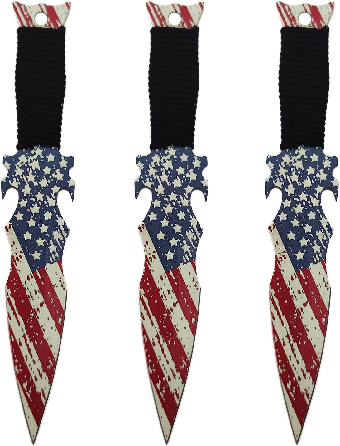 Throwing Tool Stainless-Steel 3 Piece,Throwers Set with Nylon Sheath