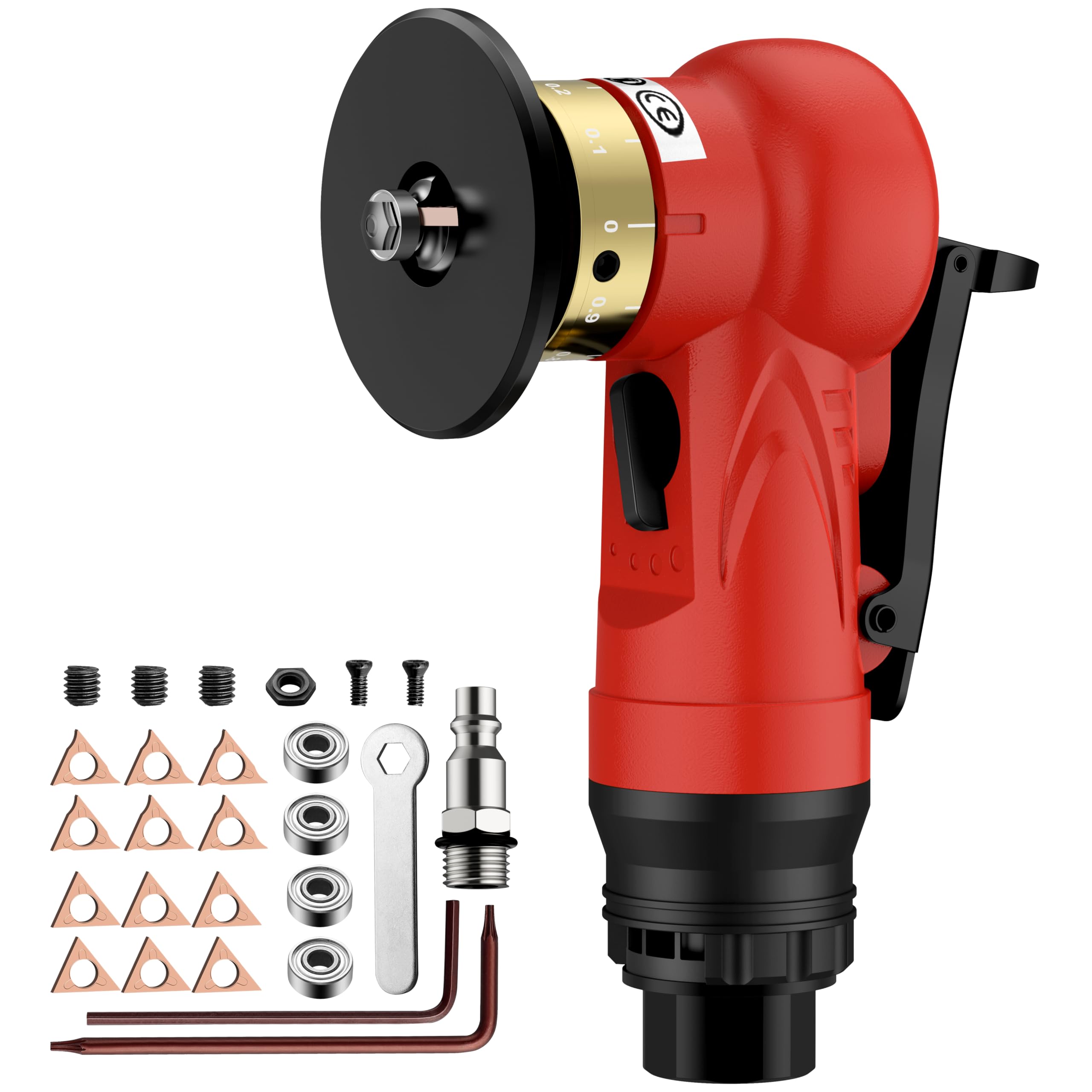 AMTOVL Pneumatic Chamfering Tool - 2-in-1 Blades -9 AMTOVL Pneumatic Chamfering Tool - 2-in-1 Blades -9