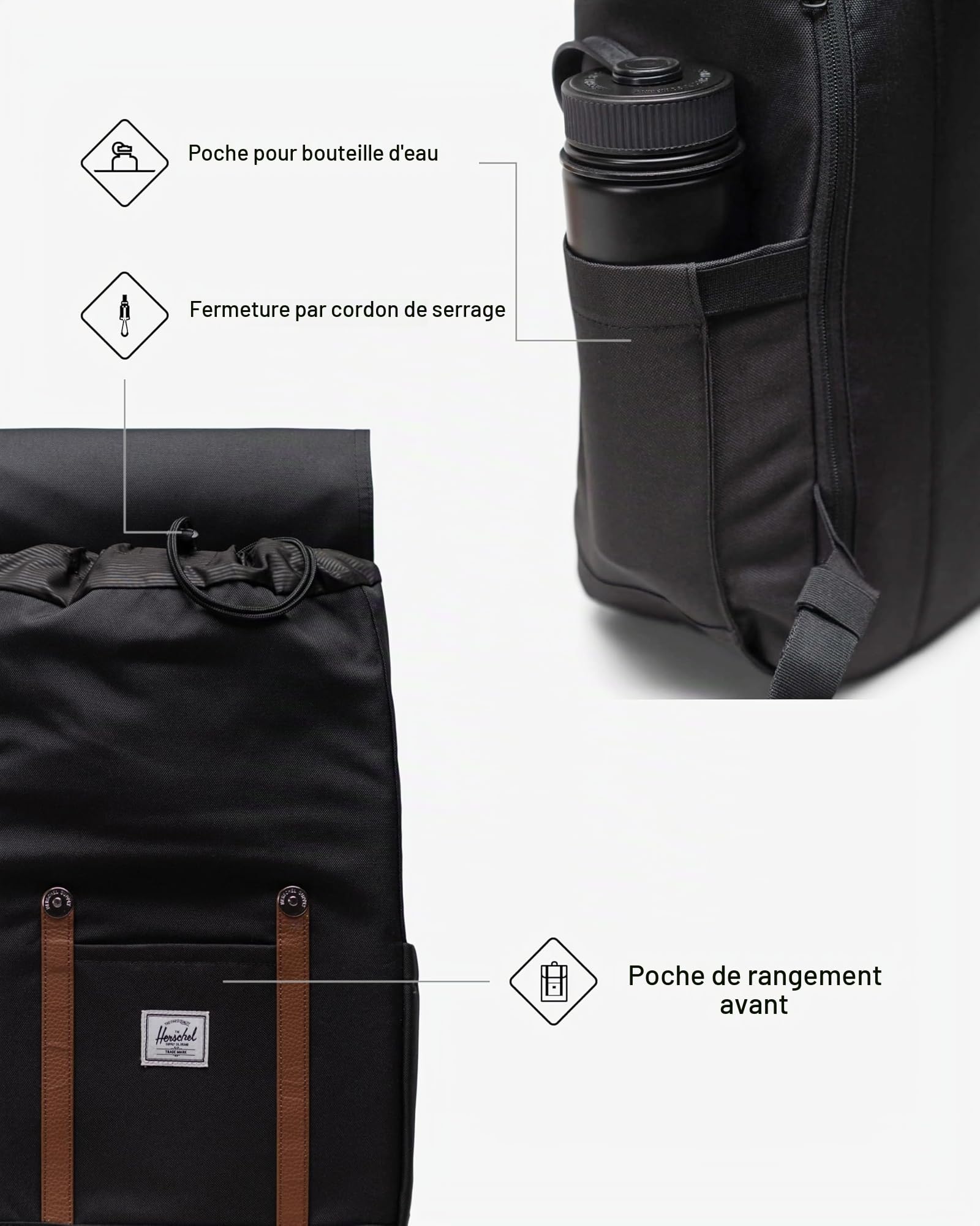 Herschel Retreat™ Backpack, Black
