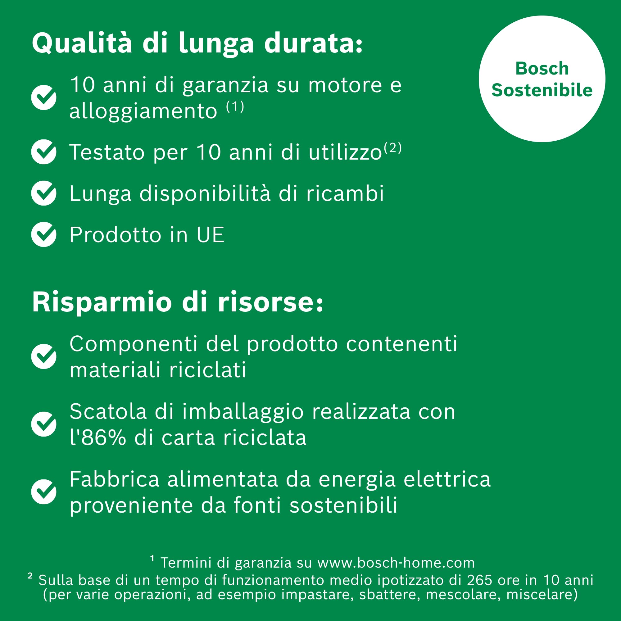 Bosch Serie 6 Planetaria MUMS6EW22, Potente Motore da 1600 W, Ciotola XXL da 5.5 L in Acciaio Inox, Frusta e Ganci, Dischi Vari, Frullatore, Accessori Inclusi Lavabili in Lavastoviglie, Bianco