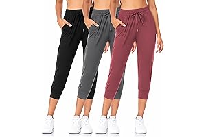 Comfortable Capri Sweatpants for Women