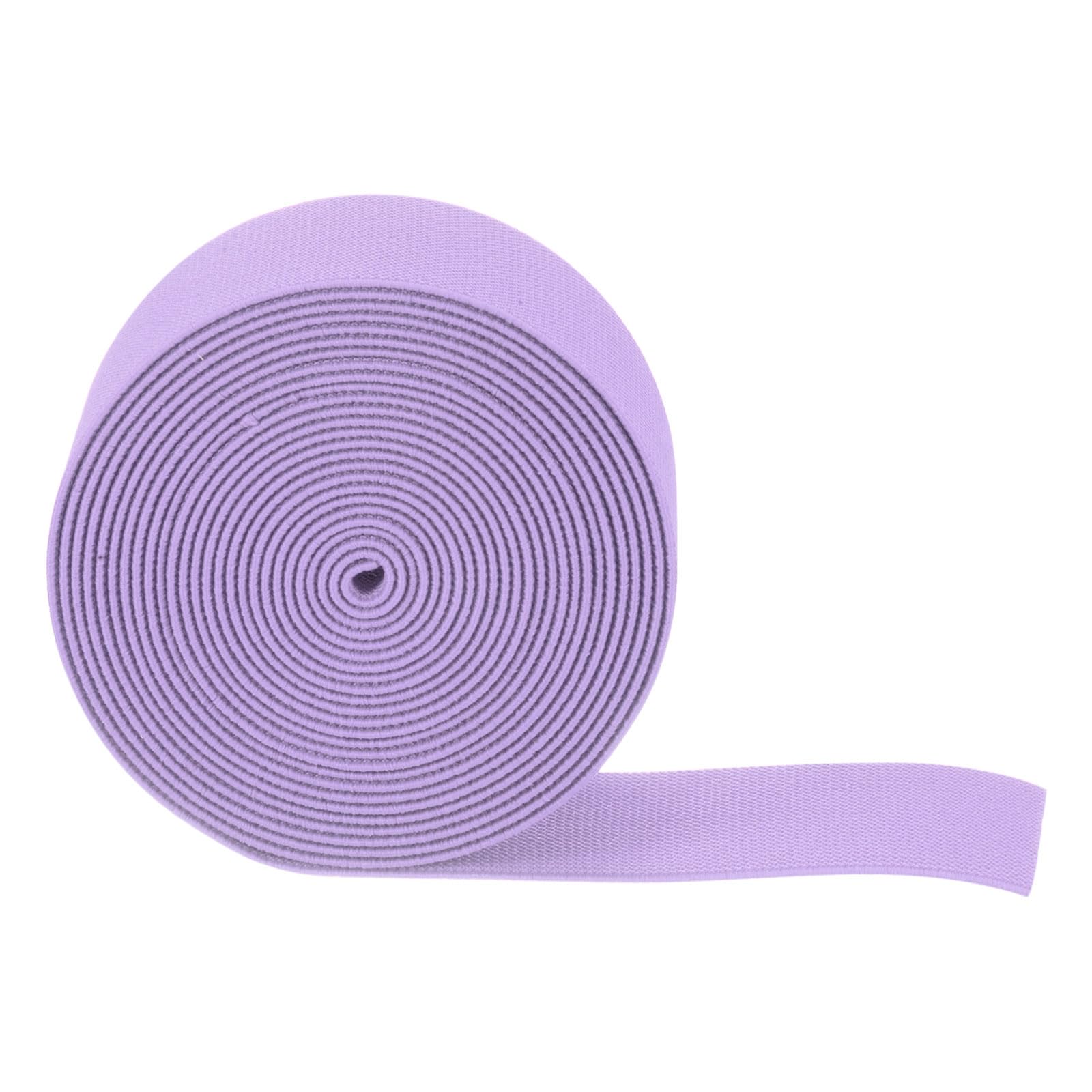 QUARKZMAN 5 Stück Gummiband 50mm Breite Gummibänder Nähen 5 Meter Lang, Hosengummi Elastisches Band Flachgestricktes Rubber Gummilitze für DIY-Projekte Kunsthandwerk Stoffe, Lila