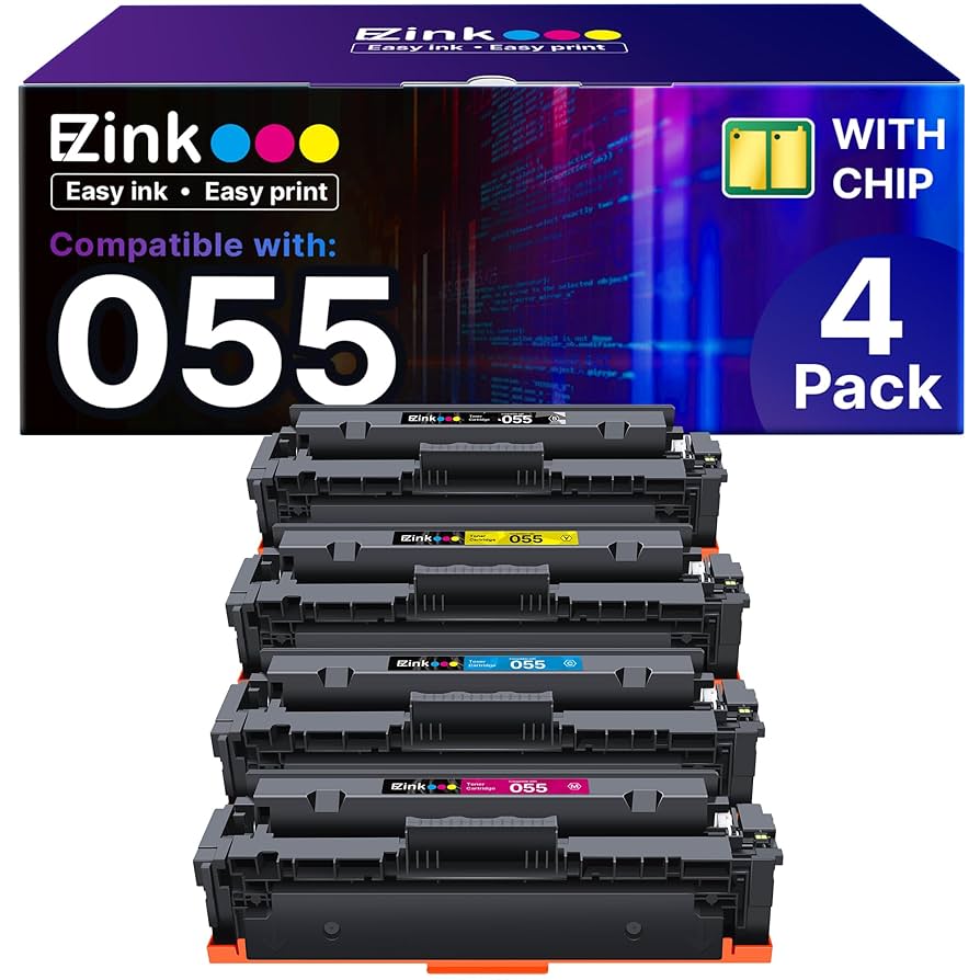 4本セット　Canon Toner Cartridge 053H キヤノン トナーカートリッジ 053 H (シアン):トナー
