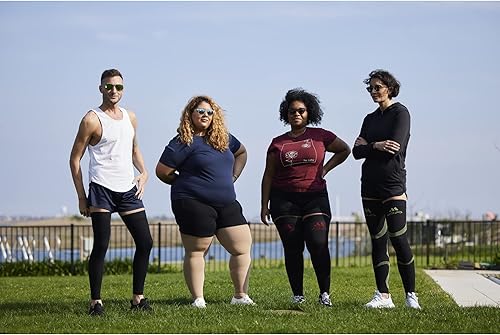 Miniatura 8 de MoJo Sports - manga de compresión para muslos y pierna completa, para soporte y recuperación, ideal para tratar lesiones de los tendones y de los