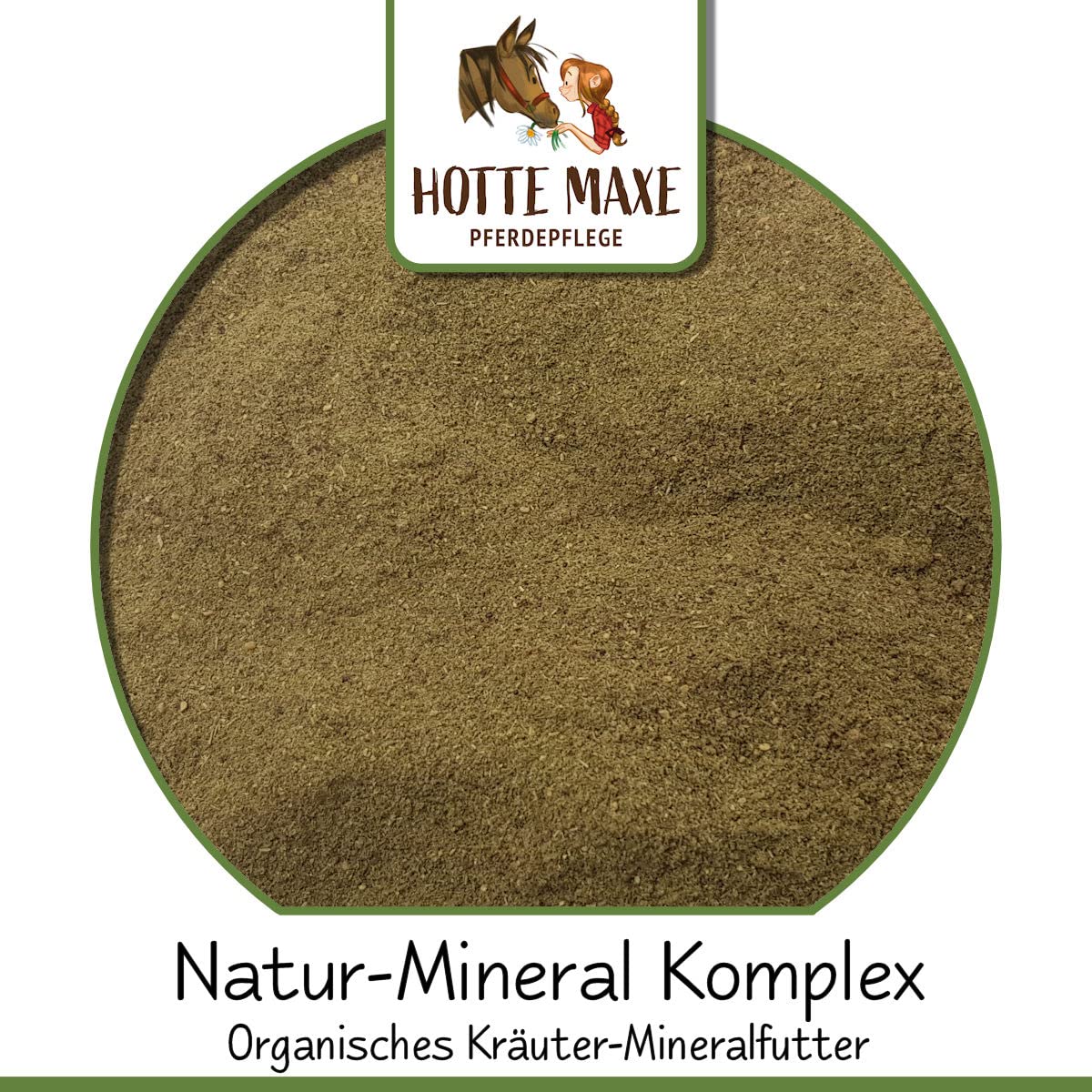 Natur-Mineral-Komplex für Pferde - natürliche und voll verwertbare Futterergänzung, 3kg
