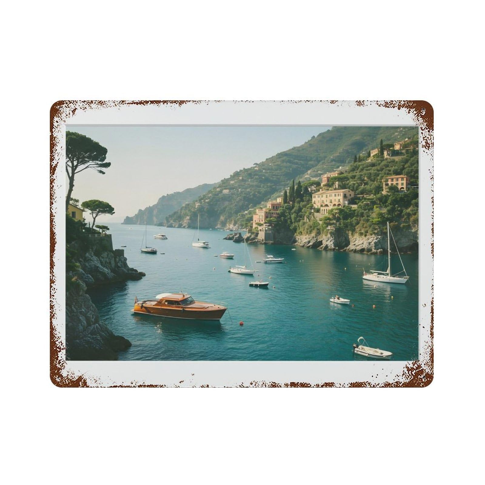 xiaoxiaoshen Landscape Photography S Wall Decor Art Metal Tin Poster Modern Home Decor Art Home Bar Shop Decorations Vintage Sign 30x40cm
