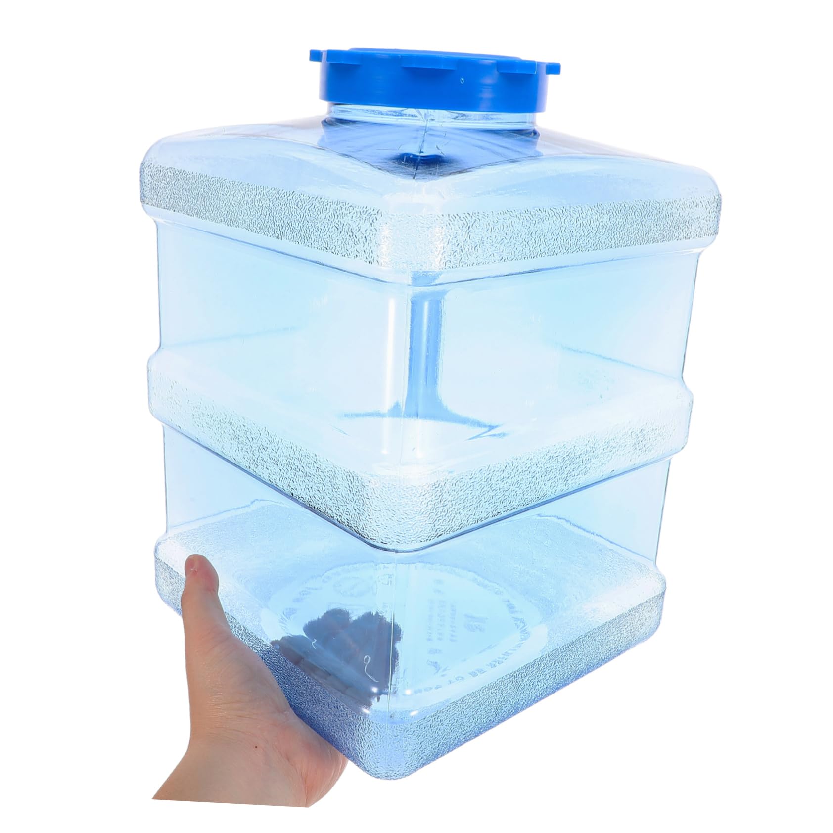 ifundom Camping Wasserkanister Robuster Wasserbehälter mit Tragegriff für Outdoor Aktivitäten Sicheres Trinkwasser Geräumiger Stauraum für Campingbedarf