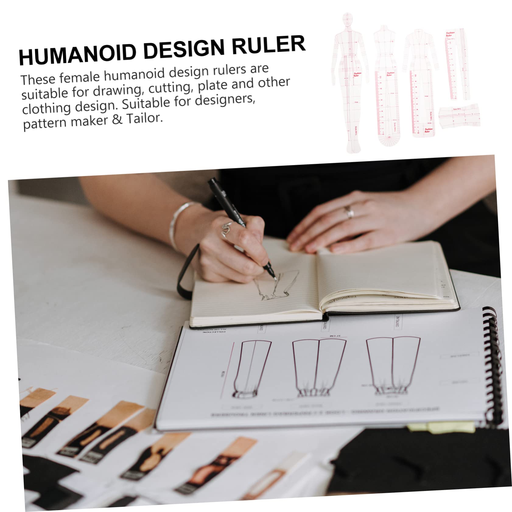 Tofficu 3juegos Plantilla De Dibujo De Moda Para Confección Conjunto De Reglas Curvas Francesas Para Medición De Ropa Herramienta De Diseño Para Principiantes y Profesionales