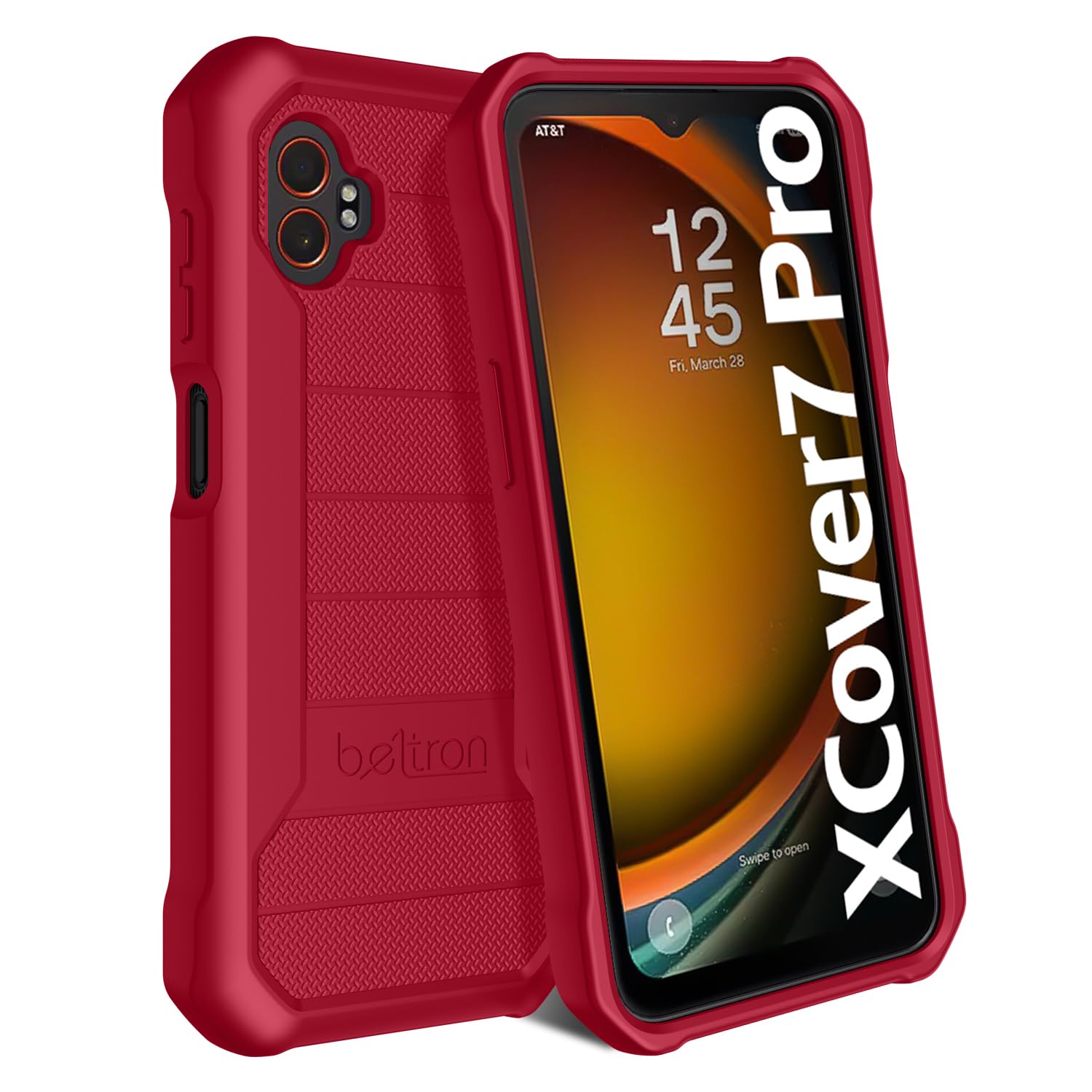 BELTRON Galaxy XCover7 Pro 5G Heavy Duty Case, Industrial Strength Armor Case with Reinfo…