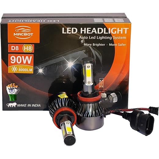 MACBOT LED Fog Light Bulb 90W (H8/H11/H16)