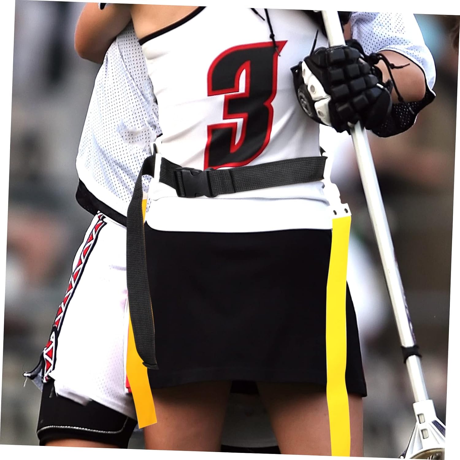 Football Flag Belt Outdoor Rugby Waist Flags Easy to Use Fits All for Boys and Girls Adults