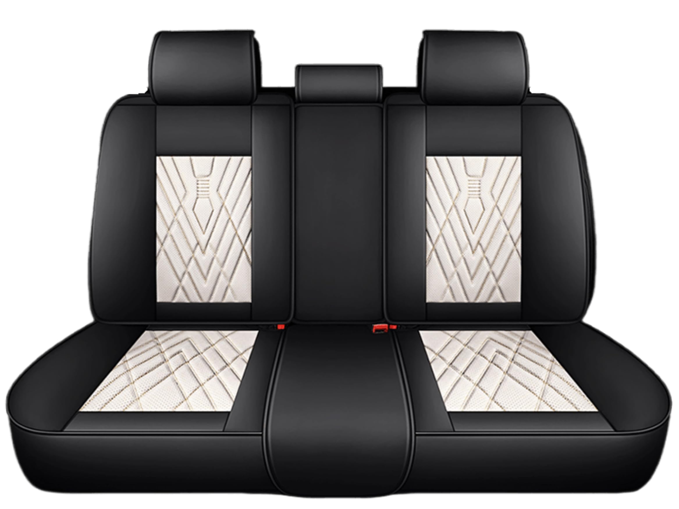 ANKIV Universal Car Seat Covers – Full Set 5 Seats, Waterproof Leather, Non-Slip Fit For Sedan, SUV, Truck