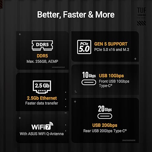 Miniatura 5 de ASUS MB ASUS TUF Gaming B850M-PLUS WIFI7 (90MB1MU0-M0EAY0)