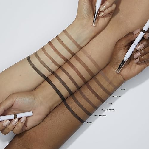 Miniatura 2 de e.l.f. Lápiz de Cejas Instant Lift, de Doble Punta, Preciso, Punta Fina, Forma, Define, Rellena Cejas, Contornea, Peina, Doma, Rubio, 0.006 Oz