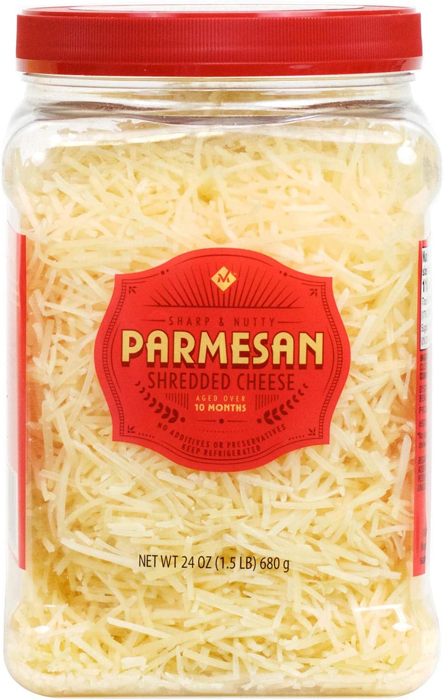 Amazon.com : Member's Mark Shredded Parmesan Cheese (24 oz ...