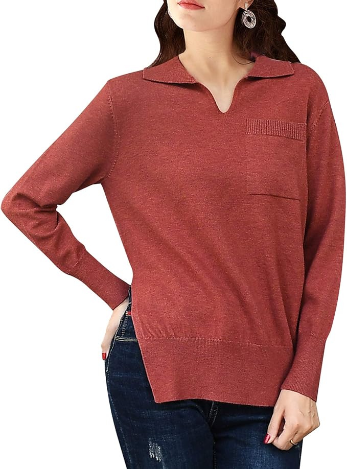 Cardigan Sweaters for Women Lightweight Open Front Pockets V Neck Long Sleeve Knitted Pullover Jumper Tops