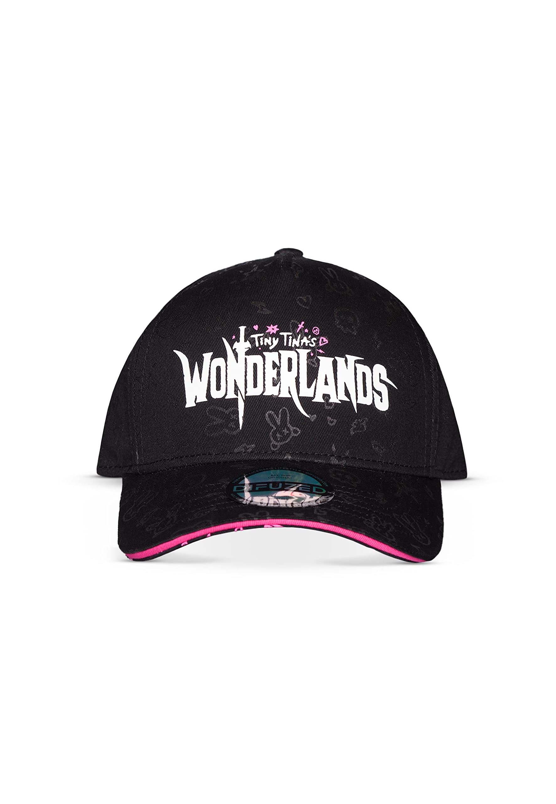Difuzed Wonderlands Tiny Tina Men's Boys' Adjustable Cap