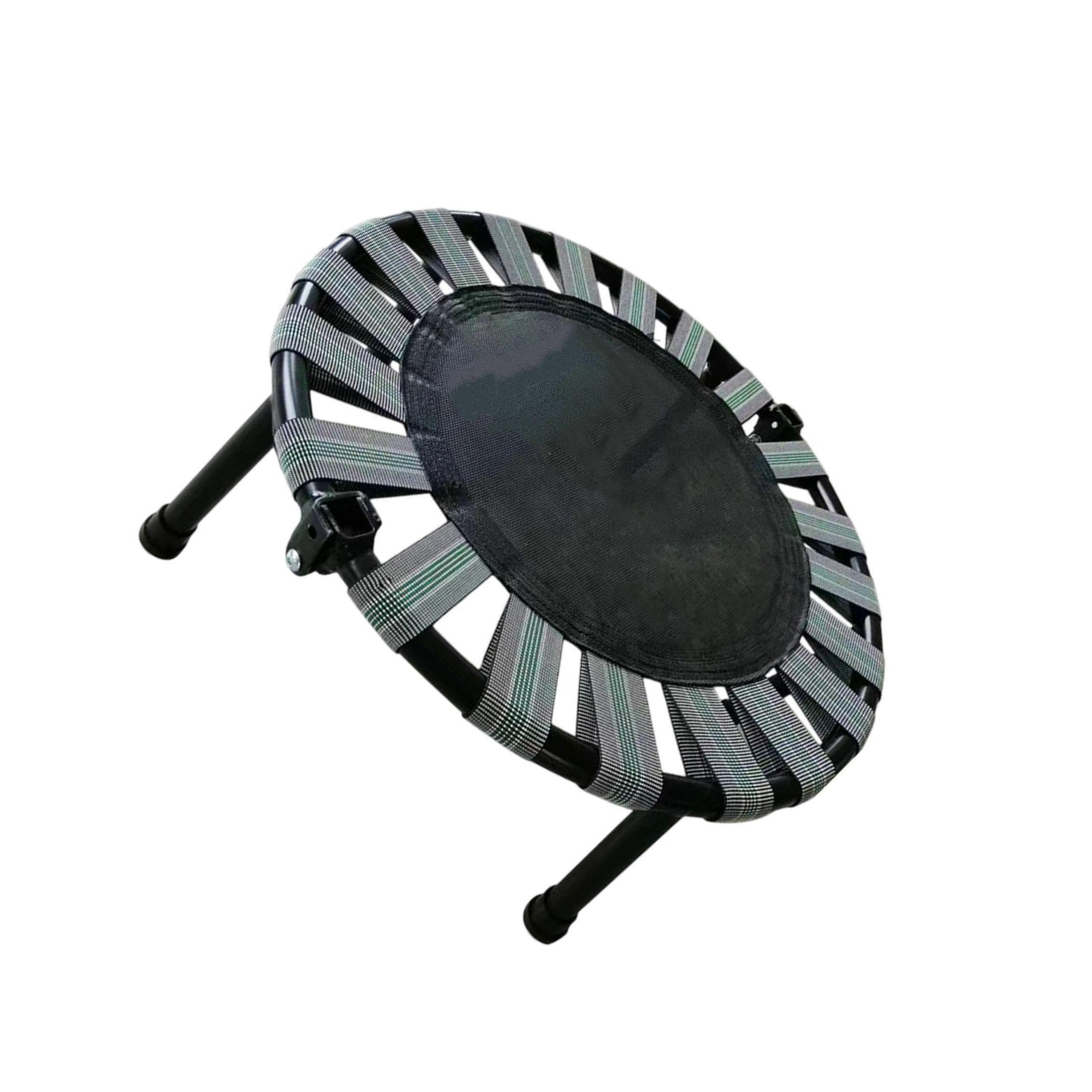 Mini trampolino elastico compatto per bambini, regali di compleanno per interni ed esterni, mini trampolino elastico rotondo portatile e robusto per esercizi, per