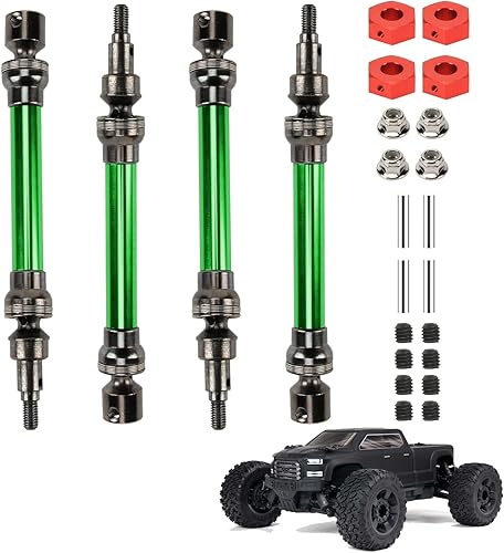 RCAWD Eje de transmisión para ARRMA 3S, 110 piezas de mejoras de Big Rock, (no para Old Big Rock), eje de transmisión delantero trasero para Crew