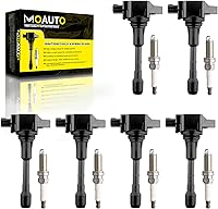 Vista 8 de Juego de 4 bobinas de encendido UF816 27300-2E601 y 4 bujías de iridio compatibles con Hyundai Elantra Kona Sonata Veloster Kia Forte Optima