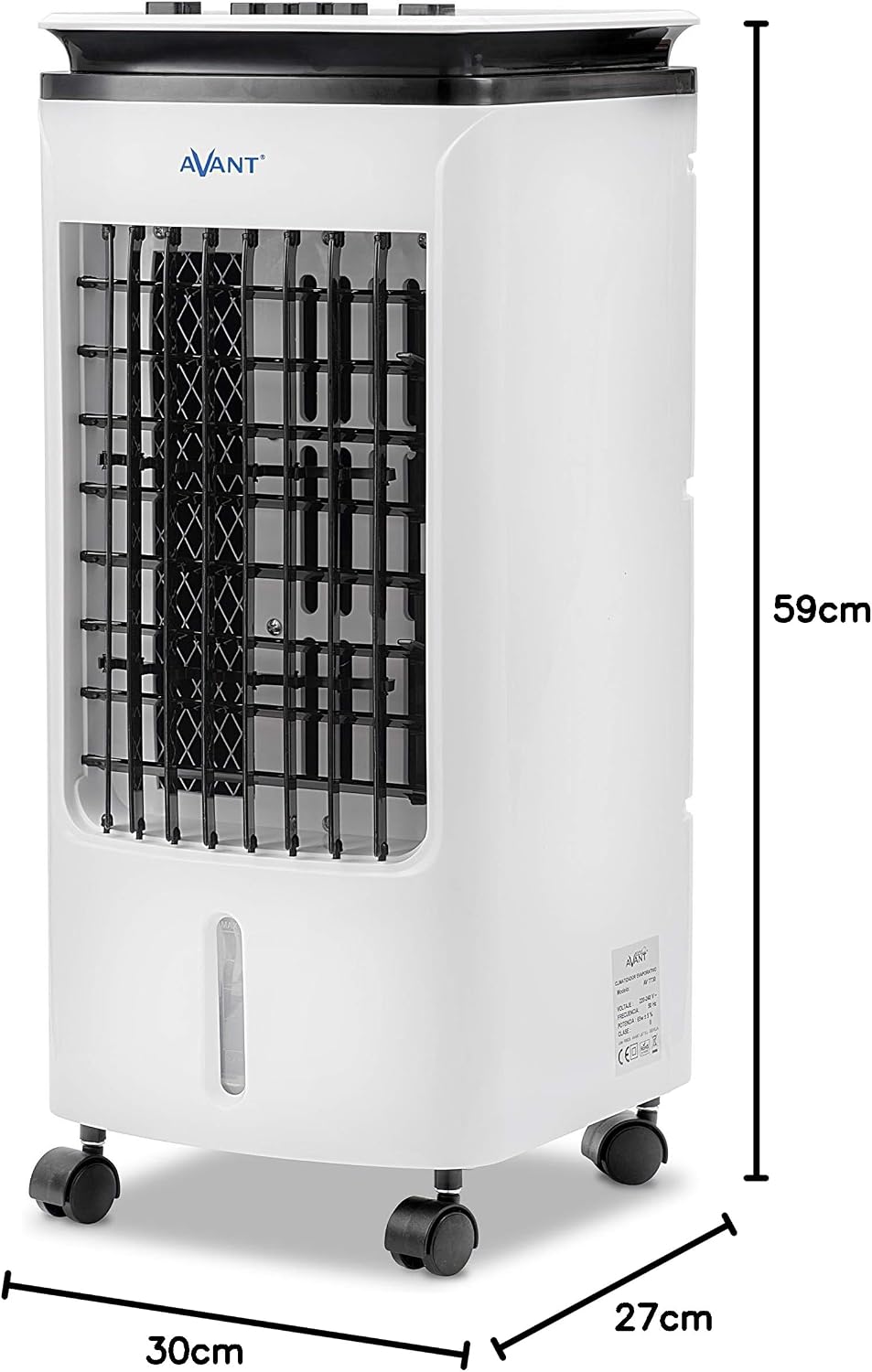 Dimensions of the Avant Portable Evaporative Air Cooler