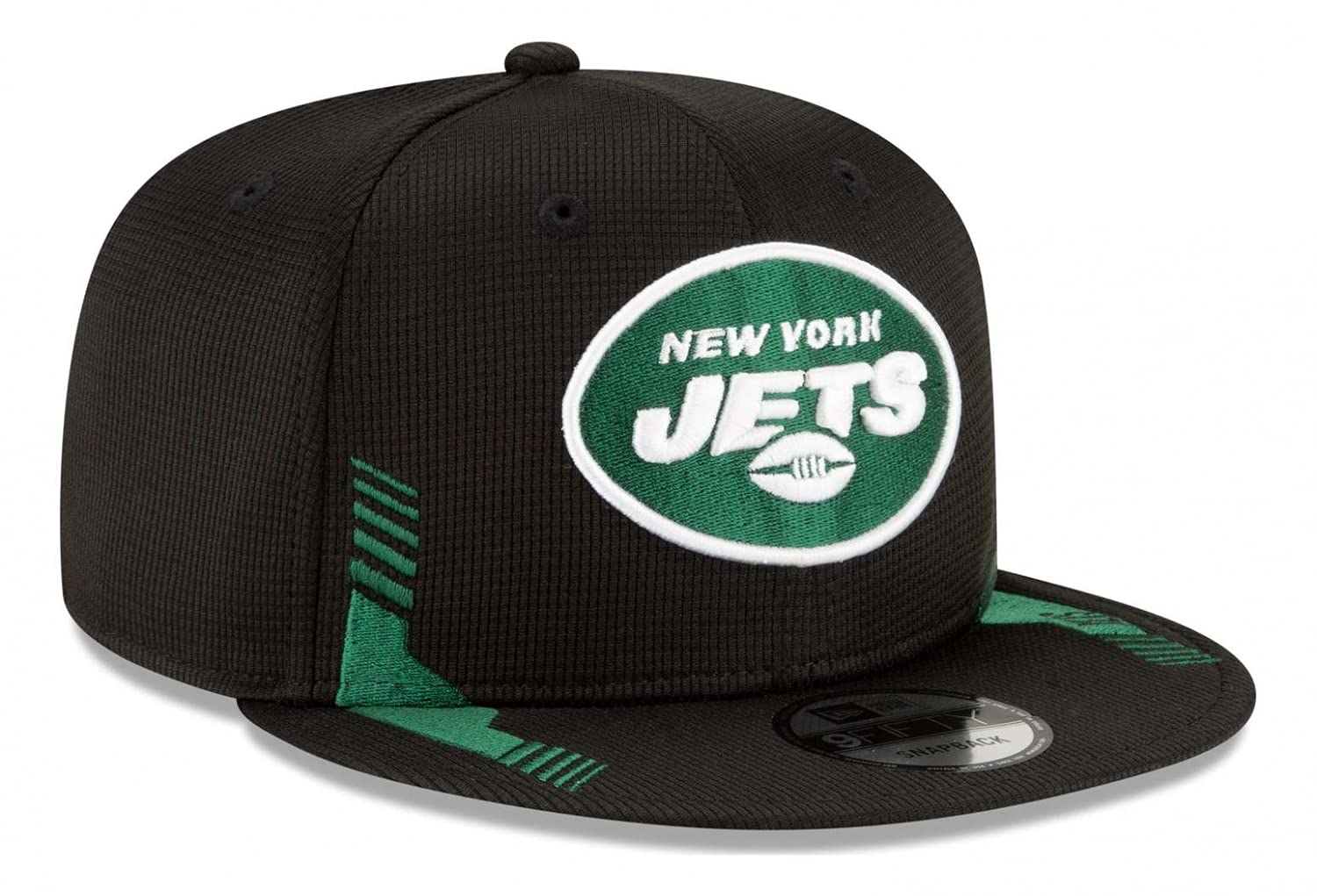 New Era NFL New York Jets Official 2021 Sideline 9FIFTY czapka z daszkiem Home Game Cap, Zespó?, S/M