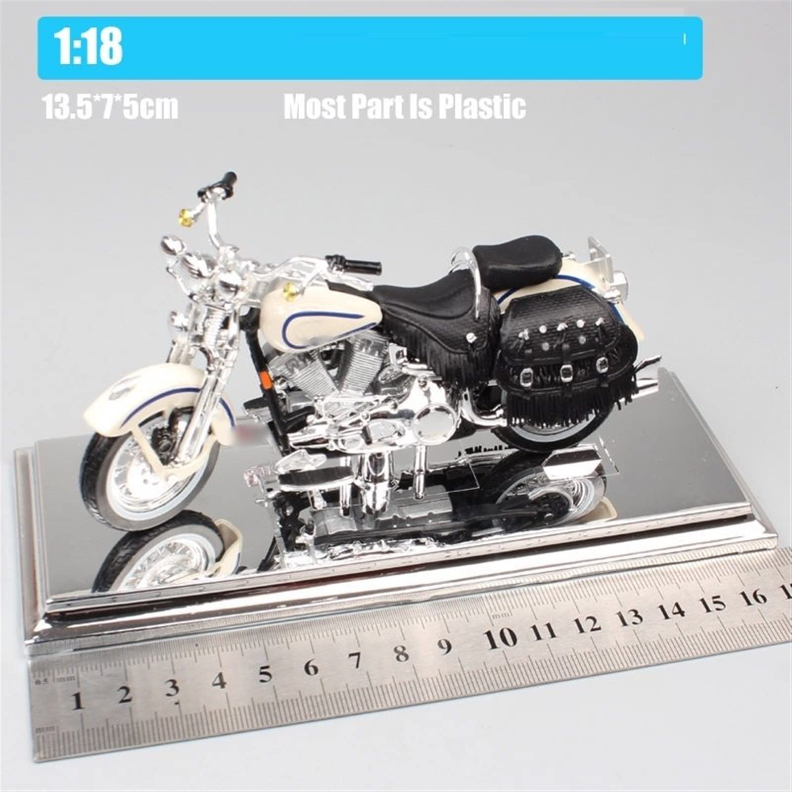 Maßstab 1:18 Retro 1998 Für Harley FLSTS Heritage Springer Old Boy Motorrad Diecasts Spielfahrzeuge Modell Spielzeugauto Erwachsene Favoriten