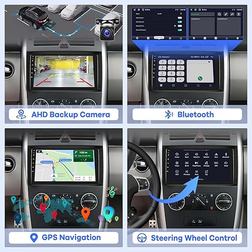 Miniatura 6 de 2G+32G Radio de coche para Mercedes Benz W906 Sprinter W169 W245 W639 Vito Viano, pantalla táctil Android estéreo de 9 pulgadas, CarplayAndroid