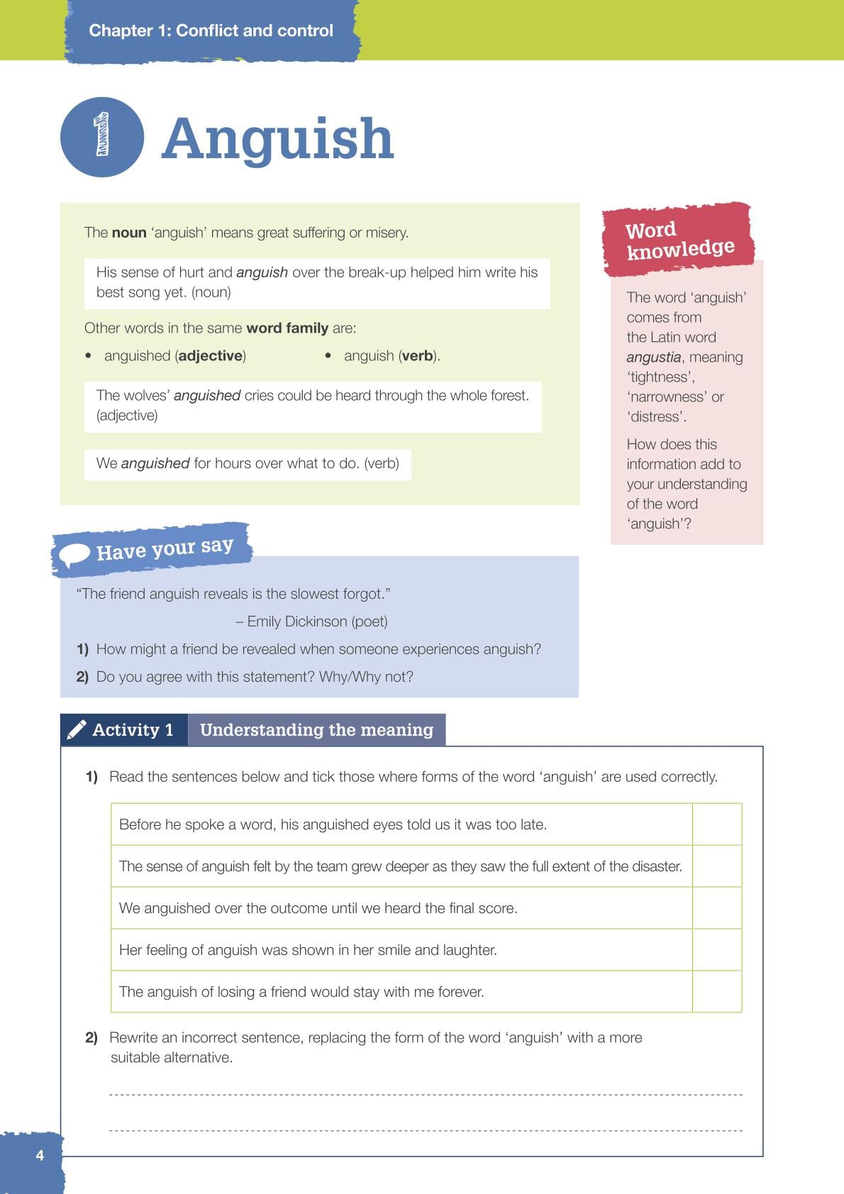 Get It Right: Boost Your Vocabulary Workbook 3