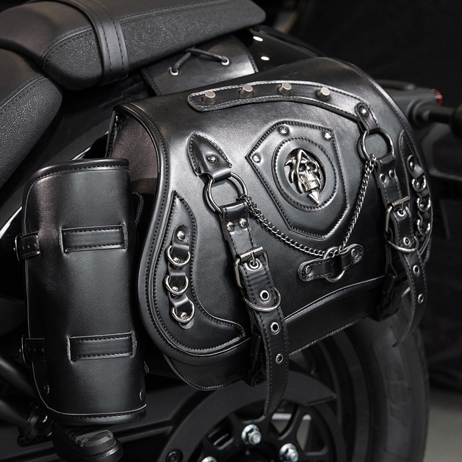 Mode Und Funktionale Motorradbeutel Pendler Ridings Seite Stylish Bike Accessoire Für Kleine Fahrer Stylish Bike Accessoire