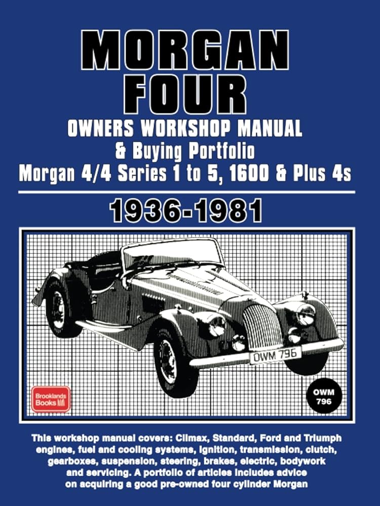 Morgan 4 1936-1981 Owners Workshop Manual and Buying