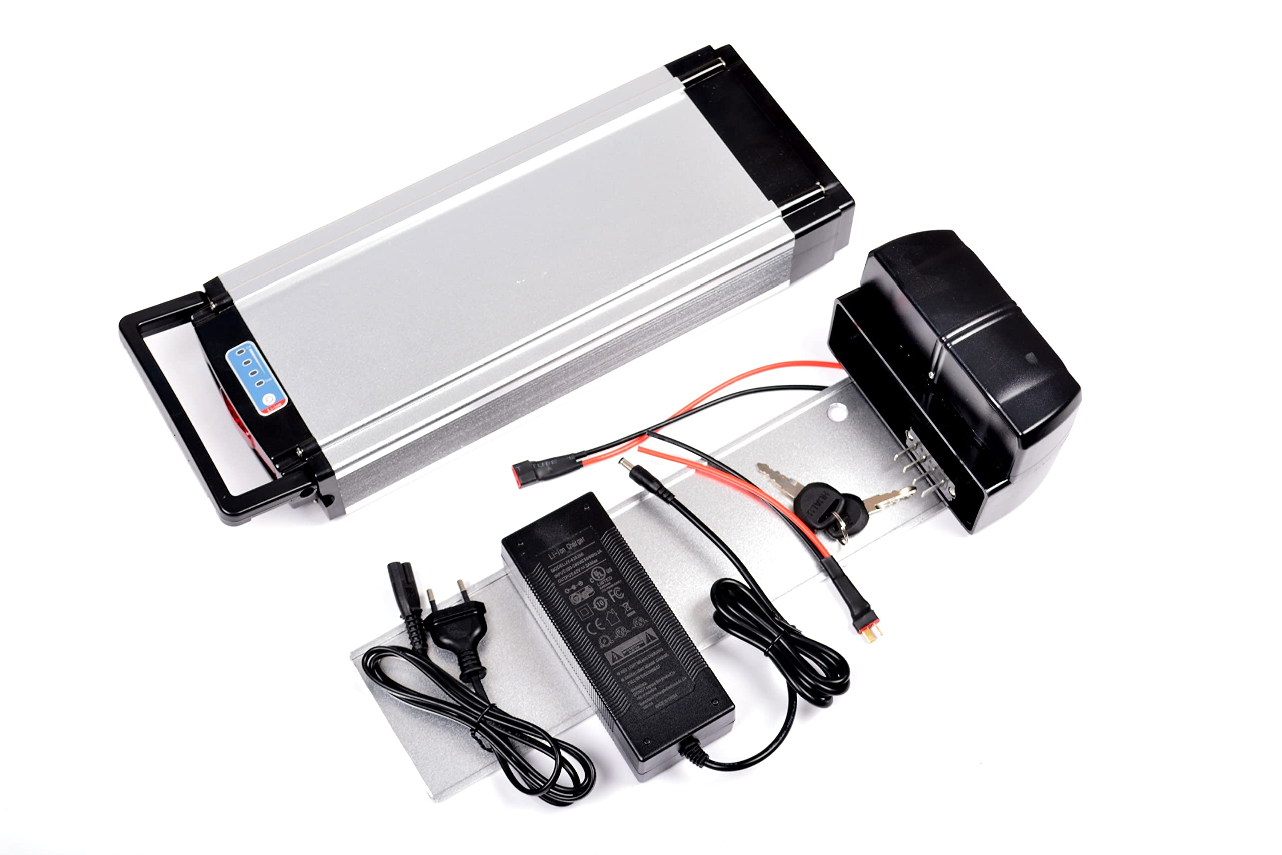 AFTERTECH 36volt 12Ah KIT PACCO BATTERIA AL LITIO 36v 12Ah D2